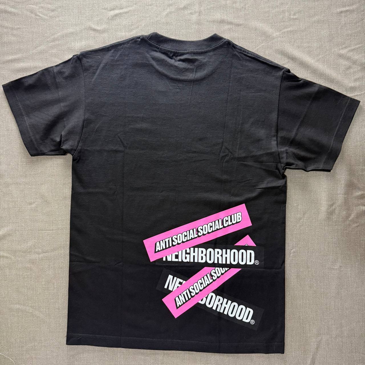 Anti Social Social Club x NEIGHBORHOOD Collab Tee - Black