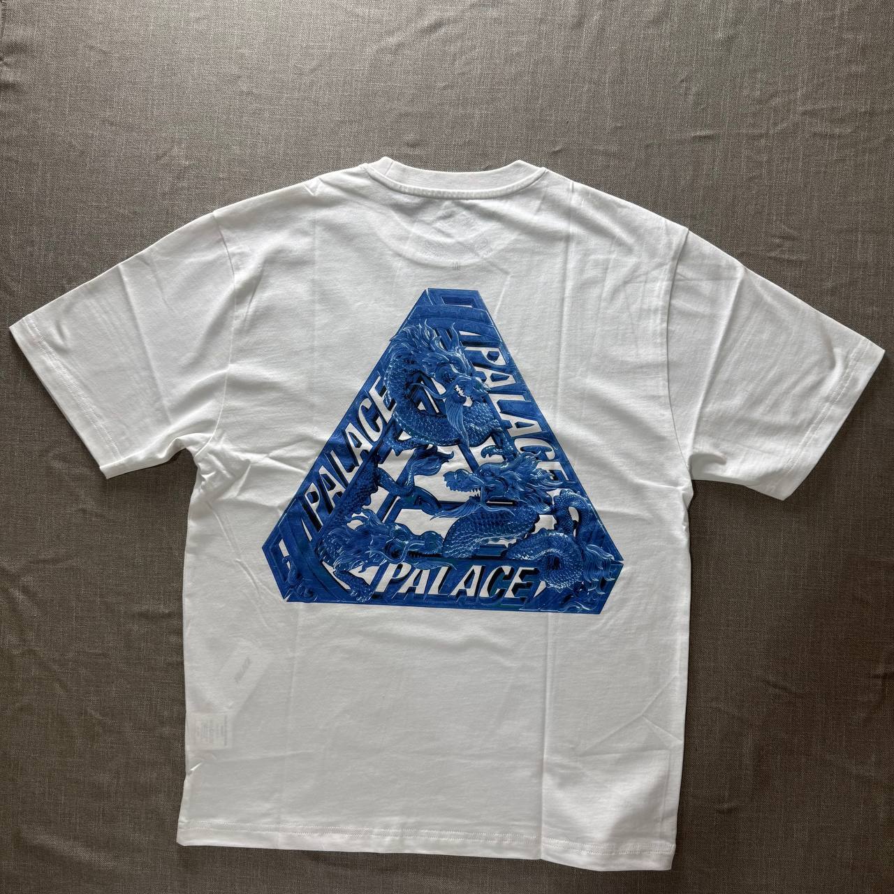 Palace Hong Kong Exclusive Dragon Tri-Ferg Tee — White