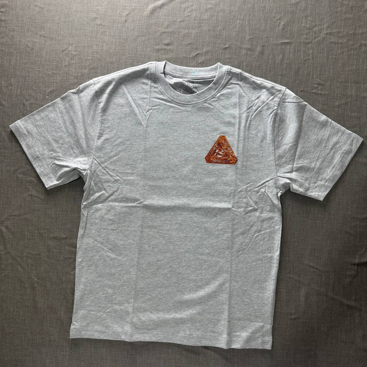 Palace Hong Kong Exclusive Dragon Tri-Ferg Tee — Grey